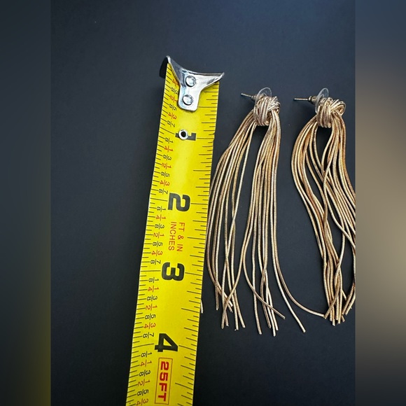 Womans long earrings - Picture 2 of 3